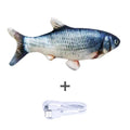 Plastic Non-Catnip Electric Simulated Jumping Fish, Engaging Interactive Cat Toy for Pet Playtime